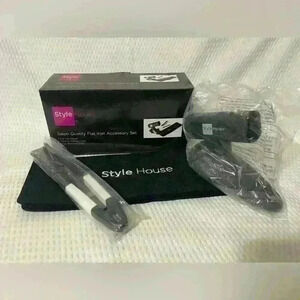 Salon Quality Flat Iron Accessory Set